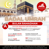 BADAL UMRAH RAMADHAN