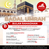 BADAL UMRAH RAMADHAN